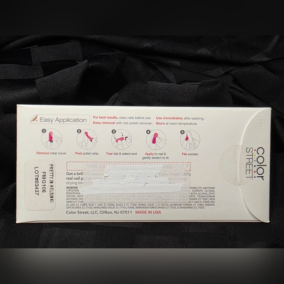 Pretty In Helsinki Color Street Nail Polish Strips *RETIRED*, VHTF, Unicorn - Picture 4 of 4